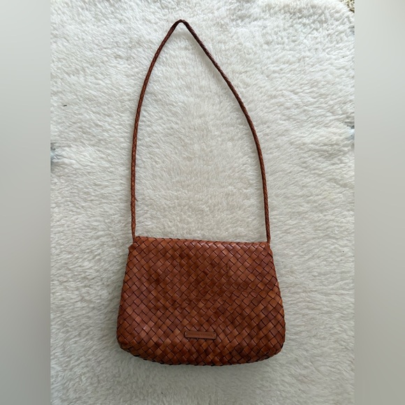 Loeffler Randall Woven Leather Cross-body Bag - Picture 3 of 3